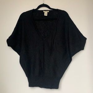Black tunic sweater